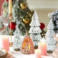 thumbnail image 4 of Mini Christmas Tree Ornaments Snow Pine Tree 2023 Christmas Decorations for Home Desktop Xmas Navidad New Year Gift DIY Crafts, 4 of 5