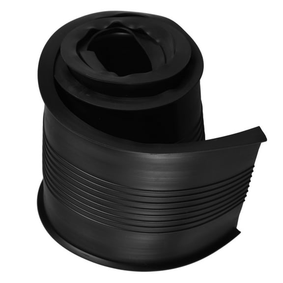 BESTONZON Garage Door Seal Bottom Rubber Epdm Weather pping Black for Window Soundproof and Water Resistant