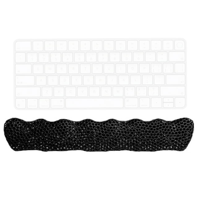 jesticaly Clavier Clavier Prise en Charge de la Mémoire, et Résistant à la Sueur Durable, Confortable pour le Jeu, et Conception pour une Expérience Noir 35cm