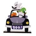 thumbnail image 1 of Halloween Decorations Wood Signs Pumpkin Dwarf Table Centerpiece Halloween Table Decor For Home Living Room Decor, 1 of 9