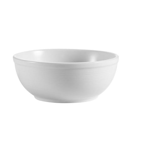 

Harmony Pasta Salad Bowl 20 Oz. 6 Dia. X 2-3/4 H Porcelain Super White 12 packs