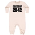 thumbnail image 2 of Inktastic Class of 2042 Baby Fleece Romper, 2 of 4