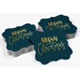 thumbnail image 4 of Inkdotpot Merry Christmas Bottle Tag Real Gold Foil Favor Bracket Shape Hang Tags Pack Of 100, 4 of 7