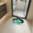 thumbnail image 5 of Zoxiy Funny Fish Mat Realistic,3D Floor Rugs Optical Illusion,3D Illusion Floor Mats,3D Carpets Optical Illusion,3D Rugs Optical Illusion,Watercolor Pond Floor Mat,Welcome Door Mat,1PC,23.6"x15.7", 5 of 6