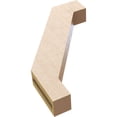 thumbnail image 6 of Ekena Millwork 3"W x 16"D x 22"H Burlington Rough Cedar Woodgrain TimberThane Knee Brace, Primed, 6 of 6