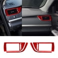 thumbnail image 1 of Real Bright Soft Car Interior Carbon Fiber Sticker DecorationFor Toyota Camry 12-14 Red Carbon Fiber Interior Side Air Vent Outlet CoverAuto Car Protection Interior Accessories, 1 of 8