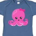 thumbnail image 4 of Inktastic Cute Octopus, Little Octopus, Baby Octopus, Hearts Girls Baby Bodysuit, 4 of 5