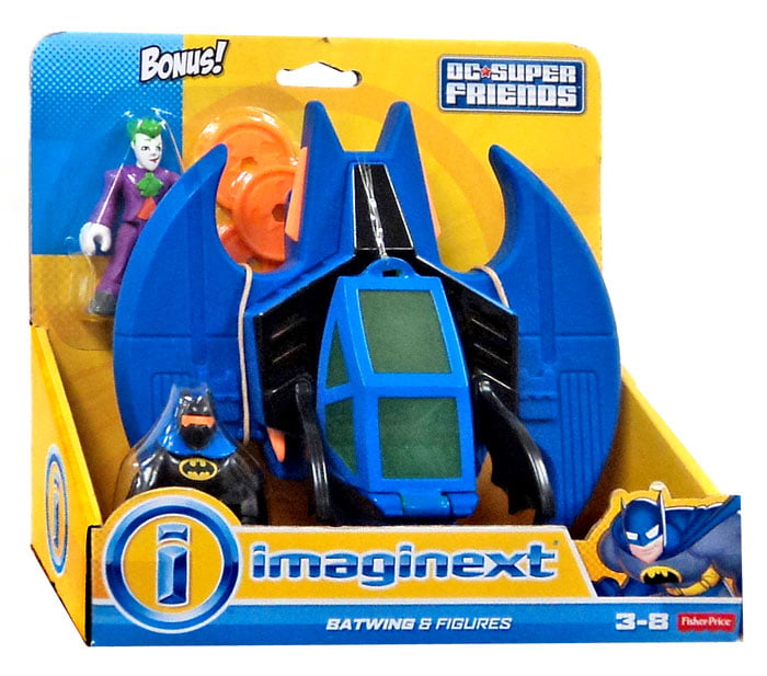 Fisher Price Imaginext DC Super Friends Batman Powerpad Batwing 2015 Vehicle NEW 