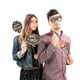 thumbnail image 3 of 22 piezas de accesorios para marcos de fotos para selfies, papel brillante, accesorios para marcos de fotos para fiestas de cumpleaños de 21 años, gafas creativas, decoración de coronas para pastele, 3 of 4