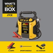 EverStart Maxx 1000 Peak Amp Jump Starter with 120 PSI Compressor, Pivoting LED Light, 3X USB Ports