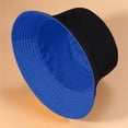 thumbnail image 4 of Fisherman Hat Candy Colored Washbasin Hat Outdoor Art Casual Sunshade Hat, 4 of 4