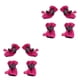 thumbnail image 3 of Billuyoard 4 Uds. De zapatos antideslizantes para mascotas, botas de lluvia impermeables para perros grandes, accesorios para el cuidado de las rosa roja 3 2piezas, 3 of 6
