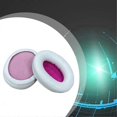 thumbnail image 4 of Replacement Ear Pads for Cloud Silver II Headphone Soft Foam Ear Cushion Pads White+Red, 4 of 5