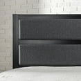 thumbnail image 3 of Zinus Jessica Upholstered Metal Headboard, Queen, 3 of 6