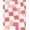 Pink, Pattern 5, variant on ODIKA 2'x3' Machine Washable Non-Slip Area Rug, Minimalist Grid Composition With Warm Pink and Ivory Blocks High Traffic Rug, Pink, 377731
