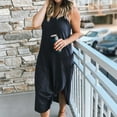 thumbnail image 3 of Women's 2023 Casual Loose Plain Tank Dress Sleeveless Summer Beach Long Dresses, 3 of 7