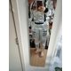 thumbnail image 4 of Disfraz de astronauta traje espacial mamelucos para adultos mujeres hombres Halloween carnaval fiesta Cosplay, 4 of 5