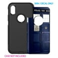 thumbnail image 2 of DistinctInk Custom SKIN / DECAL compatible with OtterBox Commuter for iPhone XS MAX (6.5" Screen) - TARDIS Police Call Box, 2 of 5