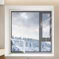 thumbnail image 2 of Winter Insulated Curtain Transparent Thermal Curtain Window Screen Self-Adhesive Window Protector Window Tarpaulin Keep Warm Cold And Windproof Insulating Foil for Window, 2 of 8