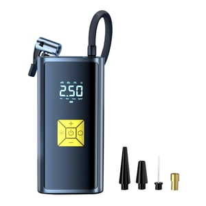 Mistaha Portable Wireless Car Tire Inflator with LED Light and Type-C Charging - Intelligent Tire Pressure Monitor and Inflator for Safe Driving
