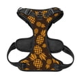 thumbnail image 5 of Picia Colorful Pineapple No-Pull Dog Harness Reflective Front Clip Vest with Handle,Step-in Air Dog Harness,Adjustable 2 Metal Rings 4 Buckles,Easy to Put on & Take Off Medium, 5 of 9