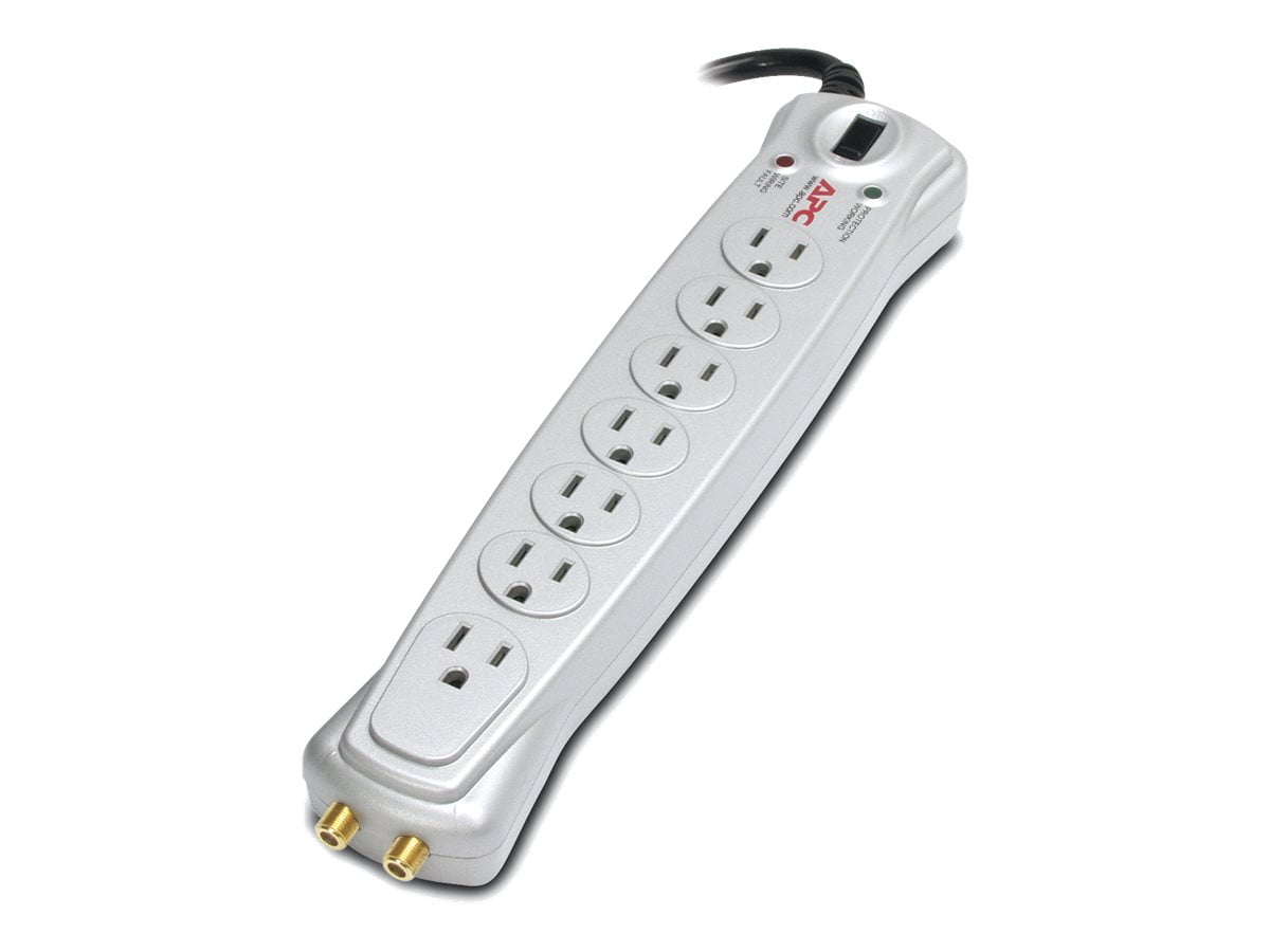 APC SurgeArrest P7V Surge protector AC 120 V output connectors 7