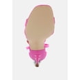 thumbnail image 5 of Oraiku Faux Suede Cross Strap Heels, 5 of 10