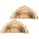 thumbnail image 3 of 2pcs Vintage Antique Drawer Handles for Furniture Easy to Install for Kitchen Cupboard and Wardrobe Doors, 3 of 5