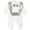 Grey, variant on Faraee Baby Boys Gentleman Romper Button Down One-Piece Outfit Infant Cotton Tuxedo Jumpsuit Newborn Long Sleeve Clothes 0 3 6 12 Months Gold