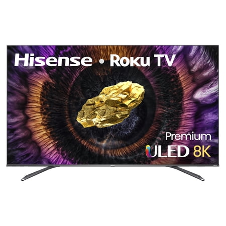 Hisense 75" Class 8K Premium Quantum Dot ULED Roku Smart TV U8 Series 75U800GR