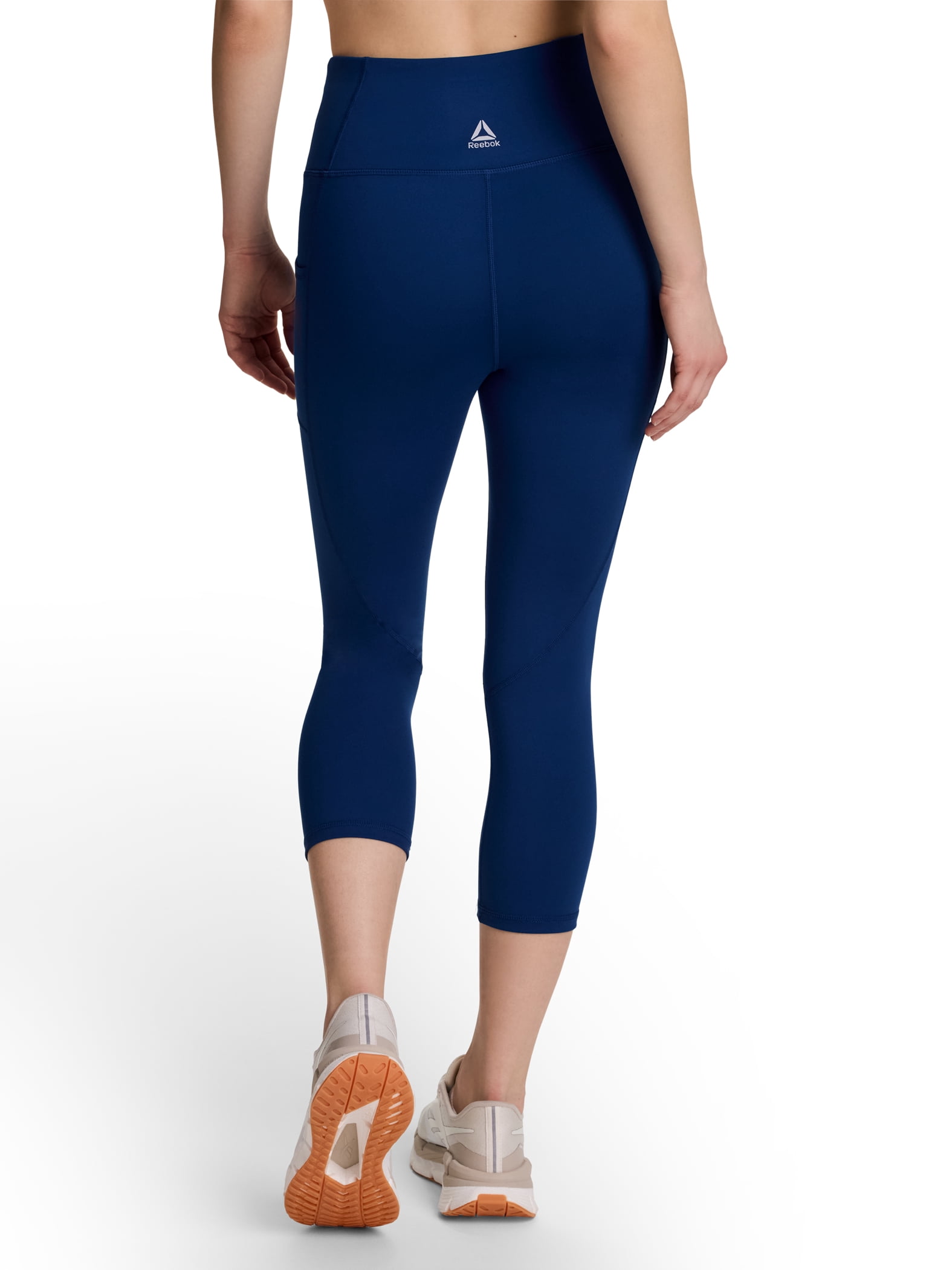 Reebok Women's and Women's Plus Everyday High Rise Capri Leggings, 20" Inseam, Sizes XS-4X