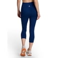 thumbnail image 3 of Reebok Women's and Women's Plus Everyday High Rise Capri Leggings, 20" Inseam, Sizes XS-4X, 3 of 6