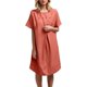 thumbnail image 1 of Vestido informal con botones para mujer - Cuello redondo - Elegante para el día a día - Poliéster - Primavera/verano - Tallas S-XXL, 1 of 8