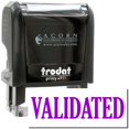 thumbnail image 1 of Self-Inking Validated Stamp, Trodat Printy 4911, Press and Print Stamping, Impression Size 5/8" x 1-1/2", Up to 10,000 Impressions - Purple Ink, 1 of 10