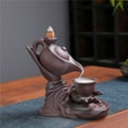 thumbnail image 5 of Backflow Incense Burner Indoor Smoke Waterfall Incense Holder Creative Ceramic Incense Burner, 5 of 5