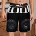 thumbnail image 2 of Eye Tool Band Short Sweatpants Summer Daily Cozy Lounge Shorts 3D Printed Beach Shorts Sweatpants With Drawstring And Pockets, 2 of 7