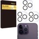 thumbnail image 1 of Ailun Paquete de 3 protectores de lente de cámara para iPhone 15 Pro 6.1" y iPhone 15 Pro Max 6.7", vidrio templado, dureza 9H, Ultra HD, antiarañazos, fácil de instalar, compatible con fundas [no afe, 1 of 4