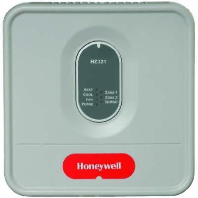 Honeywell HZ221 TRUEZONE ZONE CONTROL PANEL. CONTROLS 2 ZONE SYST