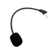 Microphone Replacement Game Mic for Hyper X Cloud MIX Wireless Gaming Headset, Detachable Headphones Mic Boom