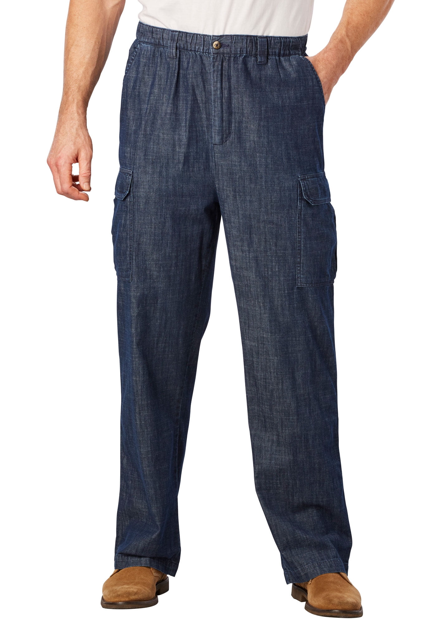 Kingsize KingSize Men's Big & Tall Knockarounds FullElastic Waist