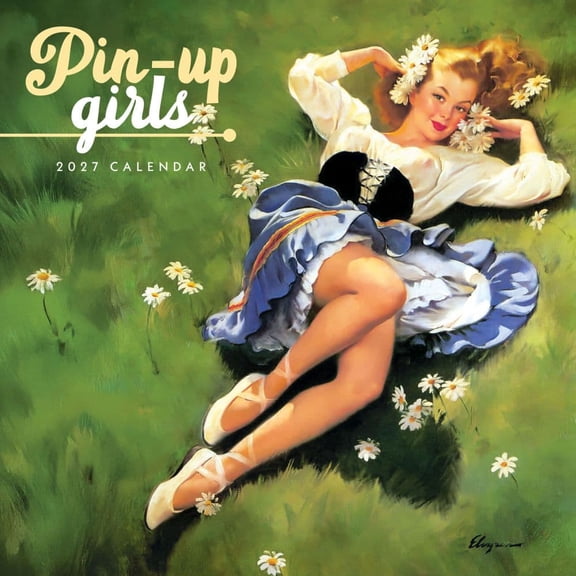 Carousel Calendars, Pin Ups 2027 Mini Wall Calendar