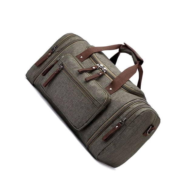 Sonducket Bolso del deporte del poliéster para el bolso del gimnasio del deporte de la capacidad grande y del amplio del aventurero activo Bolsas de mensajero y de hombro ejercito verde