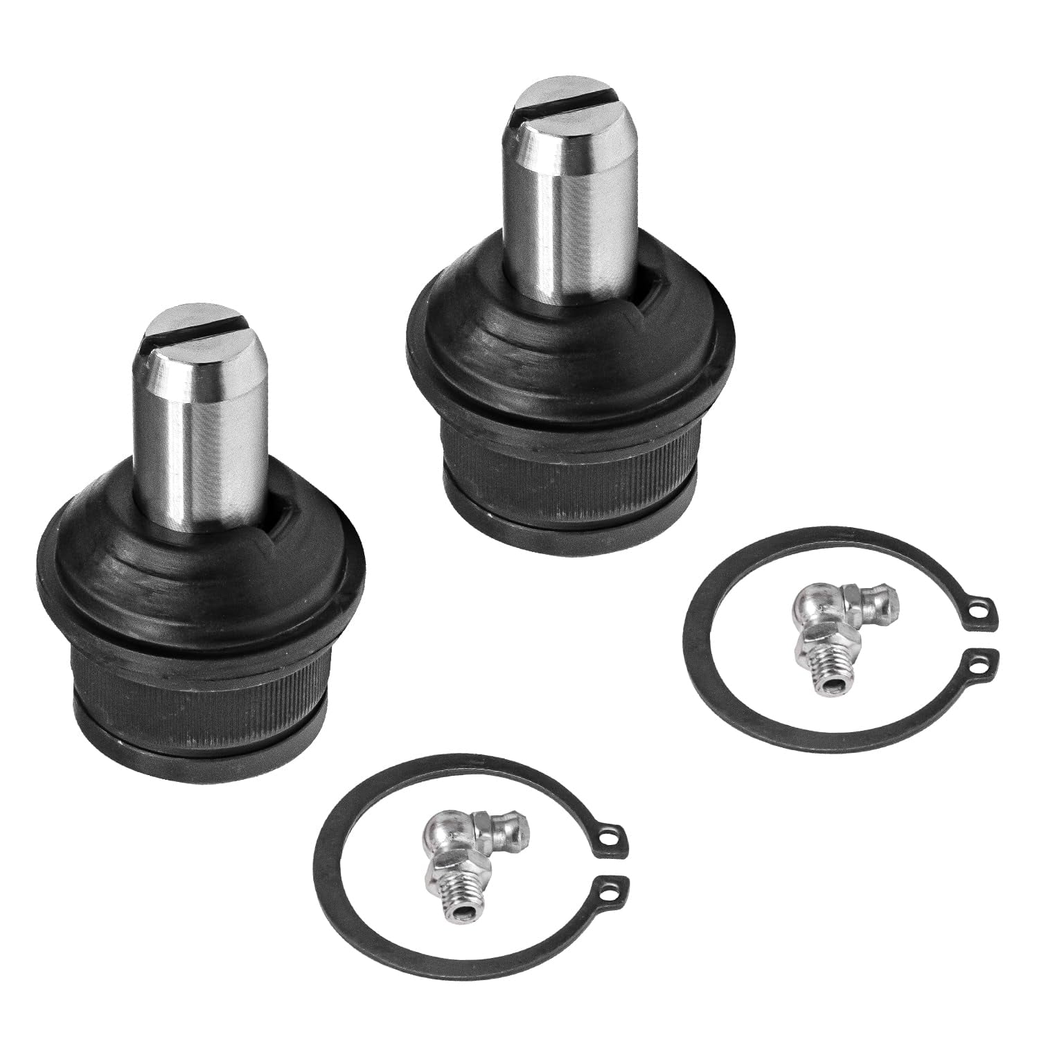Detroit Axle - 4 Front Ball Joints for 2WD 1999-2012 Ford F-250 F-350 Super Duty, 2000-2005 Excursion, Upper and Lower Ball Joints Set Replacement