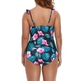 thumbnail image 7 of One Piece Swimsuit for Women Plus Size One-Piece Show Printing Wire Free With Pad Flowers Set, 7 of 7