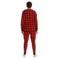 thumbnail image 4 of #FollowMe Matching Christmas Pajamas for Family & Couples  Festive Holiday Sleepwear (Mens-Buffalo Plaid, Small), 4 of 4