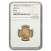 1834 $5 Classic Head Gold Half Eagle XF-45 NGC (Plain 4 Script 8)