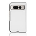 thumbnail image 3 of Allytech Filp Folding Cover Case for Google Pixel Fold 7.6-inch 2023, Luxury PU Leather + Hard PC with Anti-Scratch Shockproof Anti-Fingerprint Fashion Slim Case for Google Pixel Fold 5G, White, 3 of 5