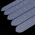 thumbnail image 2 of Ccdes Leather Belt Templates,5Pcs Translucent Belt Buckle Holes Templates Leather Punching Craft Module DIY Tool, Belt Buckle Locator, 2 of 8