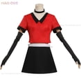 thumbnail image 5 of Disfraz de Anime Hazbin Cos para Hotel, ALASTOR Hazbin, Angel Dust, CHARLIE Vox, Lucifer, uniforme de Halloween, traje Hazbin para Hotel, 5 of 5
