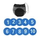 thumbnail image 5 of 10 marcadores numerados para el suelo, tapetes de entrenamiento de habilidades, velocidad, agilidad, gimnasio, práctica de suelo, marcadores de disco Azul, 5 of 8